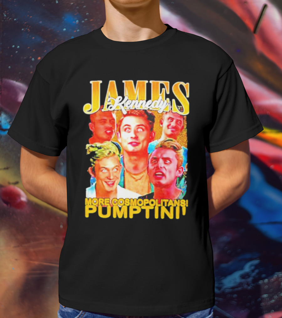 James Kennedy More Cosmopolitans Pumptini Vintage T-Shirt