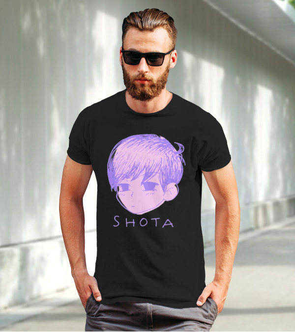 Kitsune Heroes Omo Cat Shota Anime Character Face Drawing T-Shirt