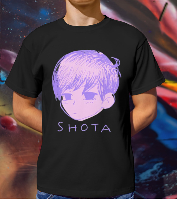 Kitsune Heroes Omo Cat Shota Anime Character Face Drawing T-Shirt