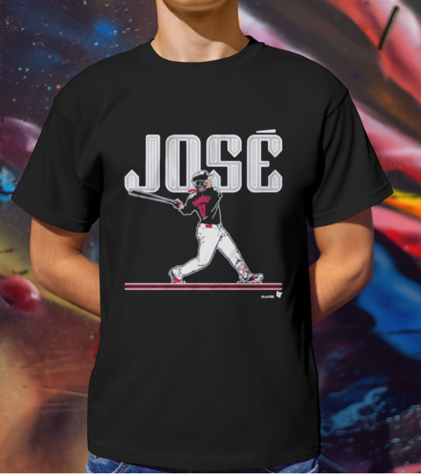 José Ramirez Baseball Swing Athletic Performance T-Shirt