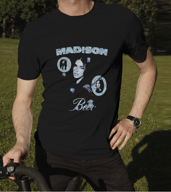 Madison Beer 95 Blue Gem Portraits T-Shirt