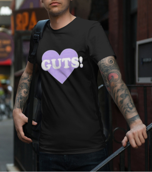 Noufa Saw Liv Guts Purple Heart GUTS T-Shirt
