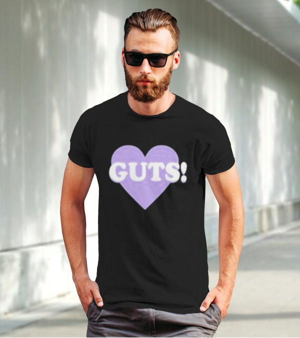 Noufa Saw Liv Guts Purple Heart GUTS T-Shirt