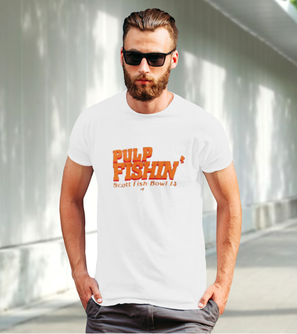 Pulp Fishin Scott Fish Bowl 14 T-Shirt