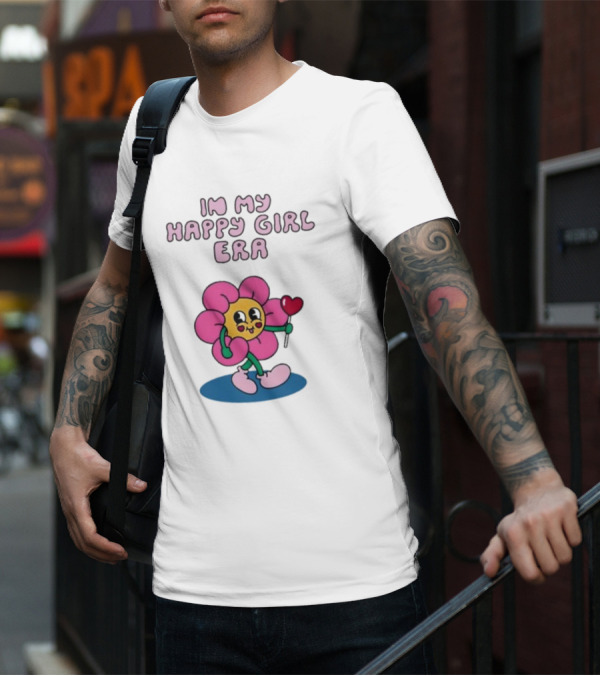 Sid The Visual Kid In My Happy Girl Era Flower Character With Heart Wand T-Shirt