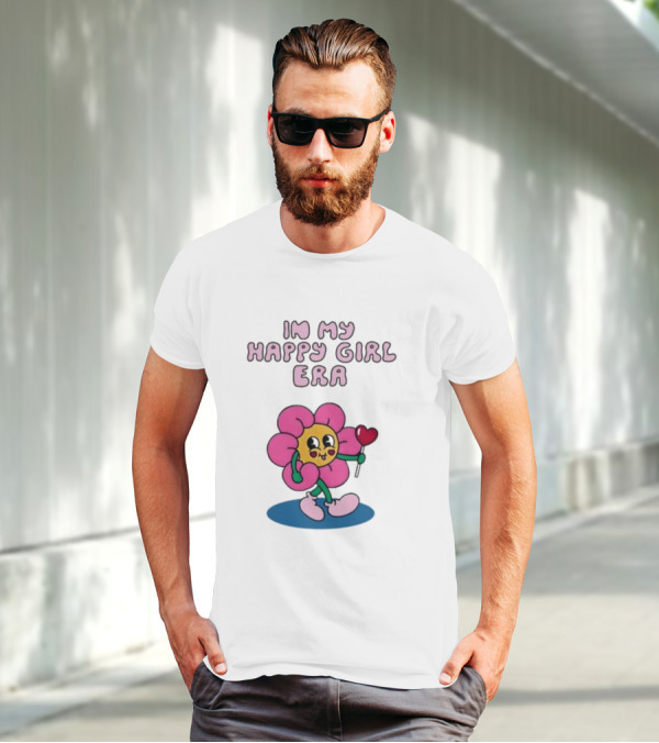 Sid The Visual Kid In My Happy Girl Era Flower Character With Heart Wand T-Shirt
