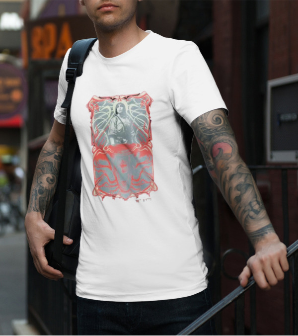 Star Wars The Acolyte Red And Silver Character T-Shirt