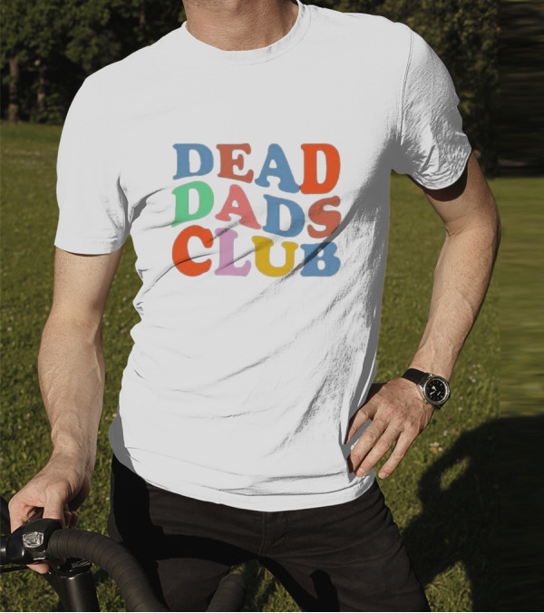 Wenshmoople Multicolored Dead Dads Club T-Shirt