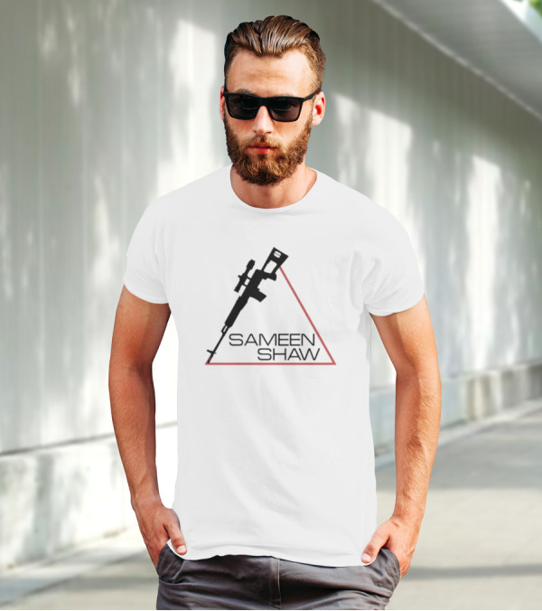 Sameen Shaw Samaritan Rifle Triangle T-Shirt