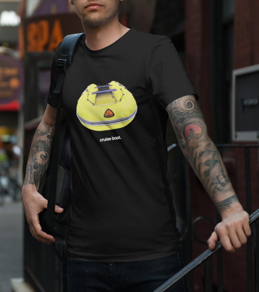 ACG Cruise Boat Yellow Raft T-Shirt