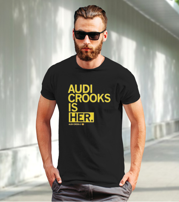 Audi Crooks Is Her Basketball Star Empowerment T-Shirt