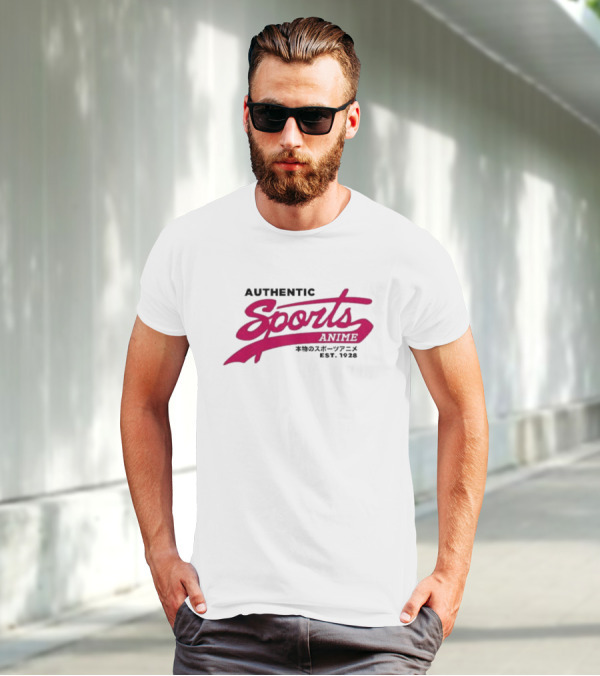 Authentic Sports Anime Est 1928 T-Shirt