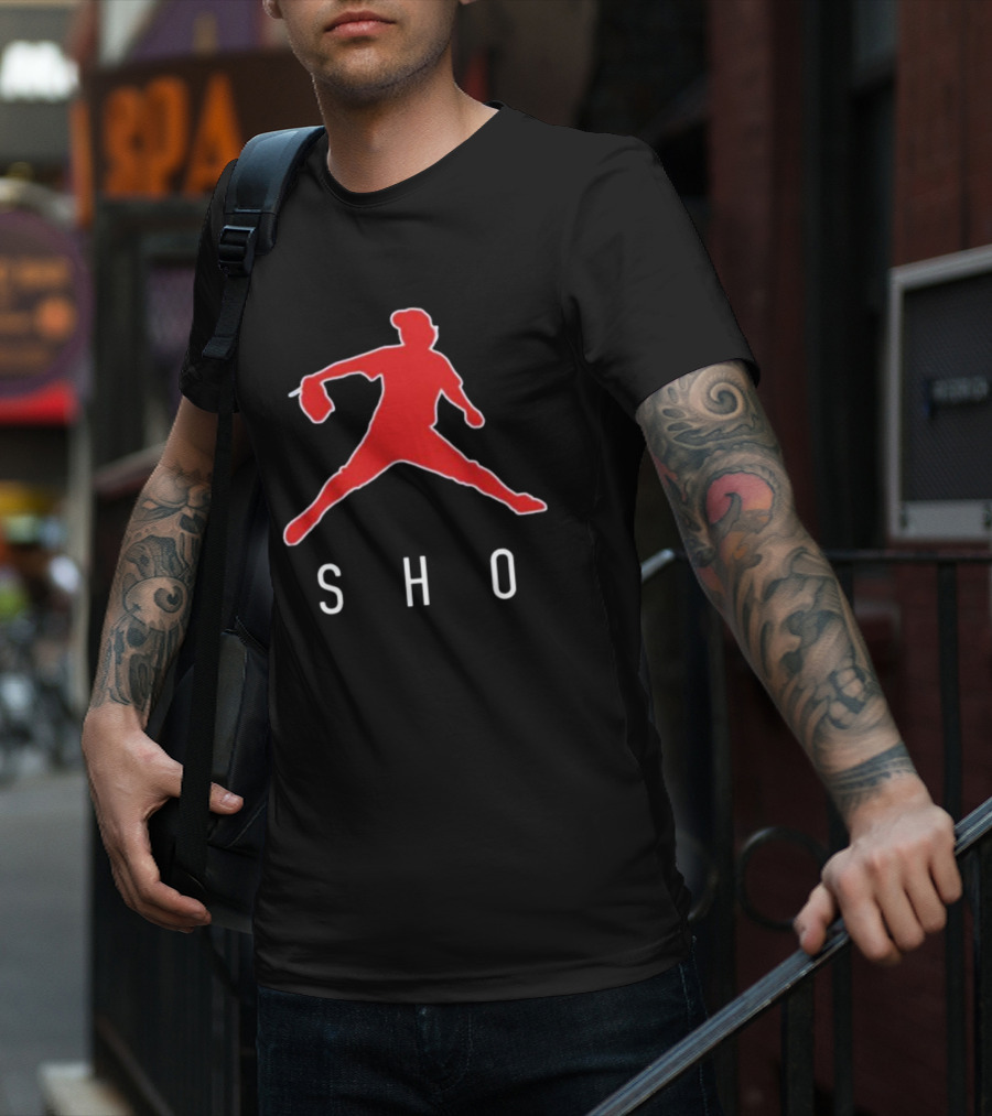 Be Like Mike SHO Red Jumpman Pitcher T-Shirt
