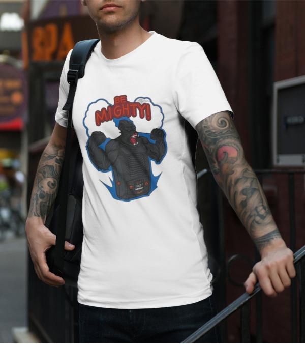 Be Mighty Monster Creature Inspired By Kaiju And Electronics T-Shirt