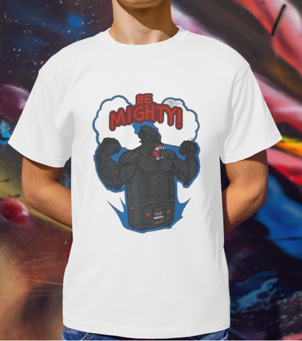 Be Mighty Monster Creature Inspired By Kaiju And Electronics T-Shirt