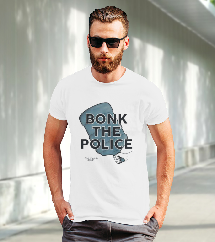 Bonk The Police Water Jug T-Shirt
