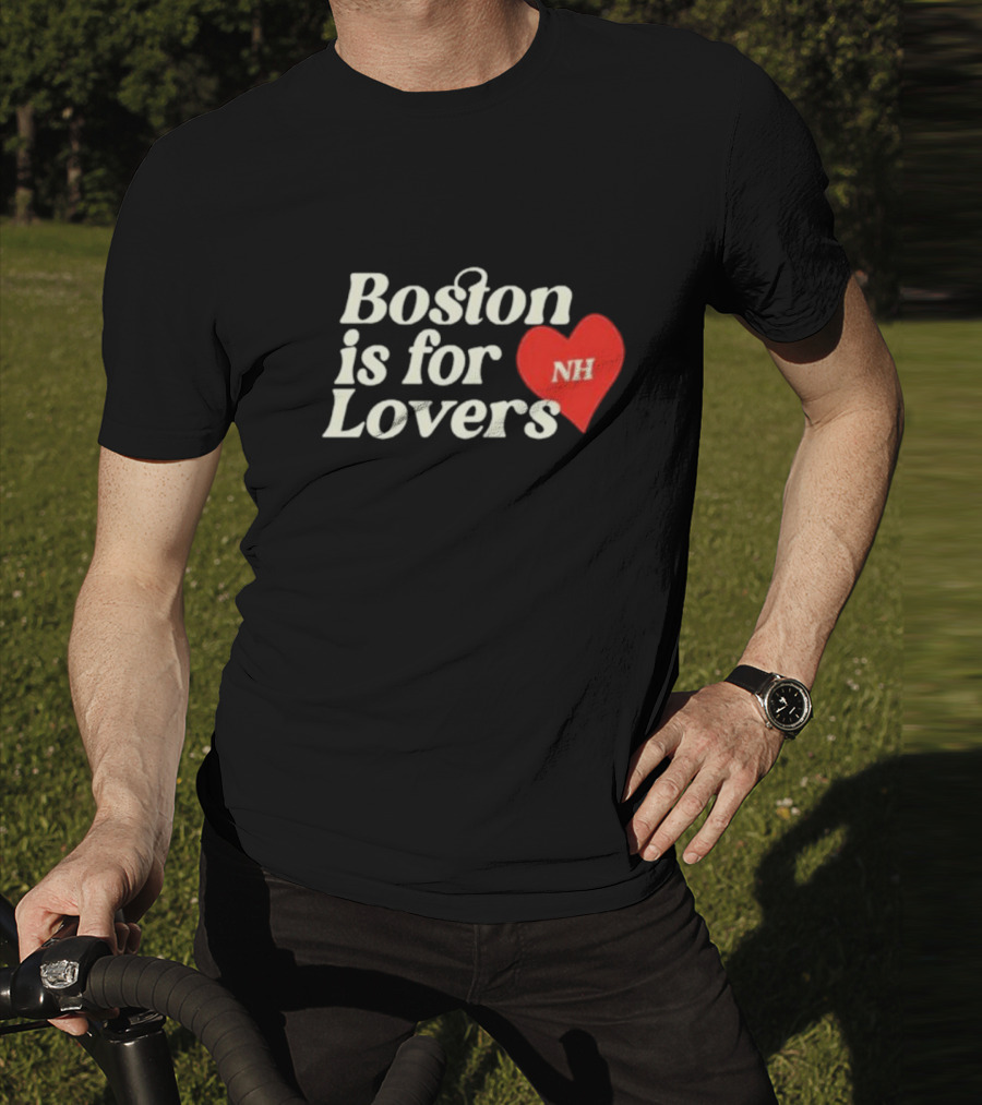 Boston Is For Lovers NH Heart T-Shirt