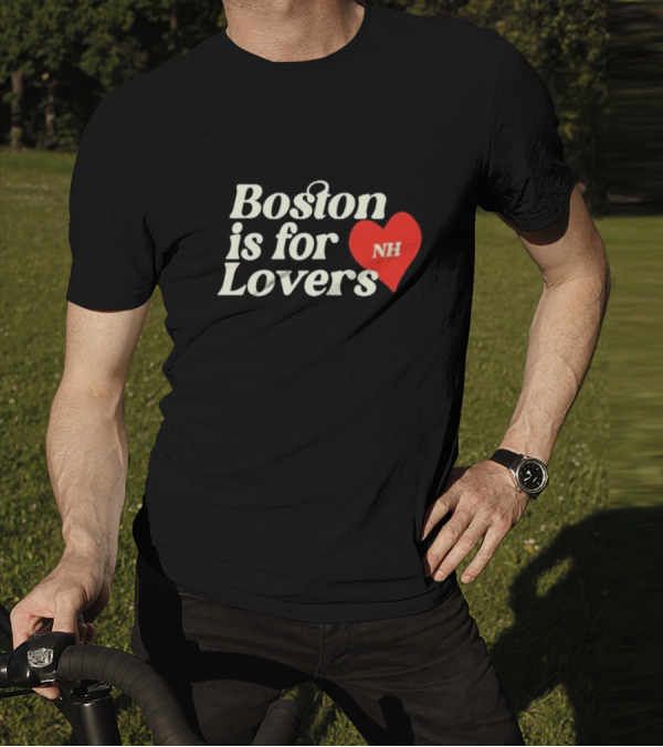 Boston Is For Lovers NH Heart T-Shirt