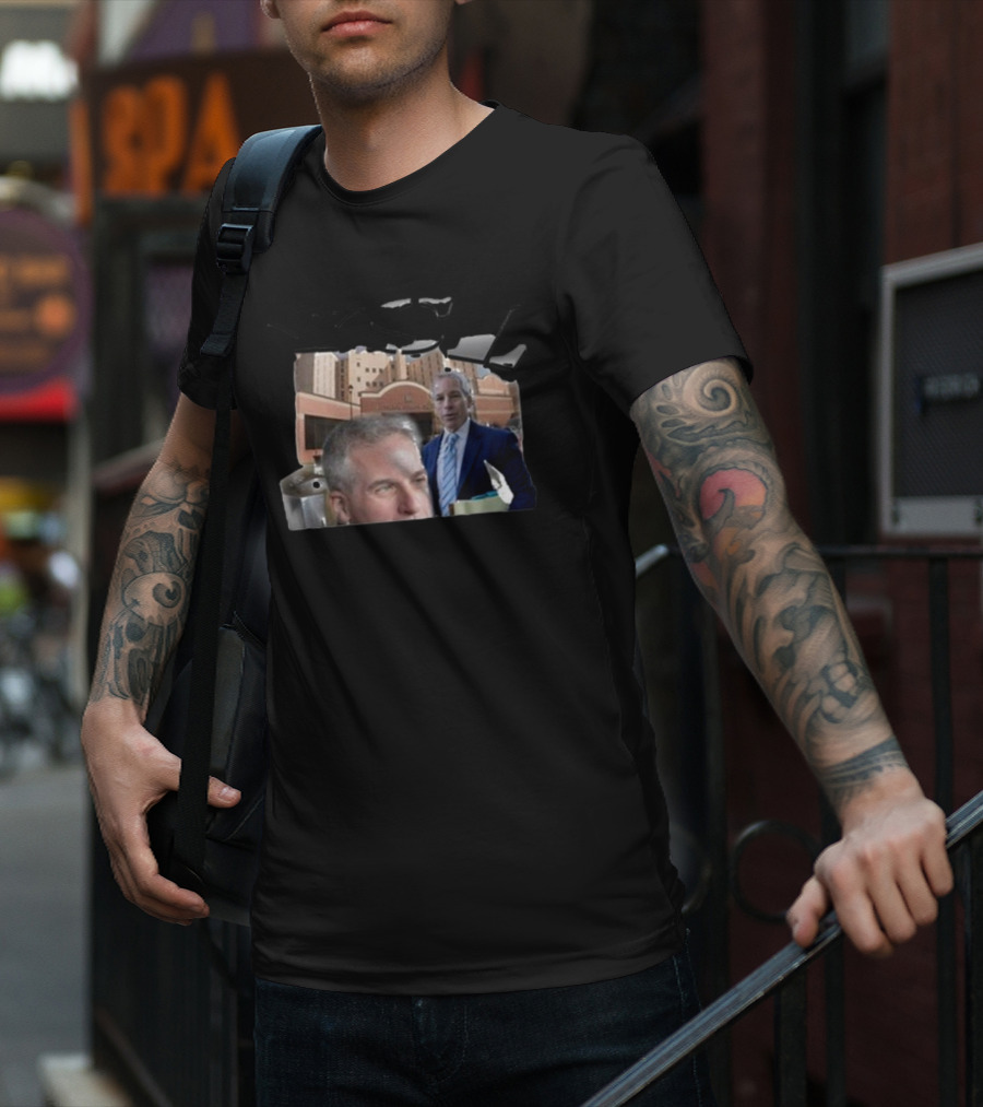 Ysl Brian Steel Lawyer Image Montage T-Shirt