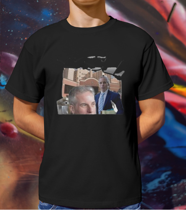 Ysl Brian Steel Lawyer Image Montage T-Shirt