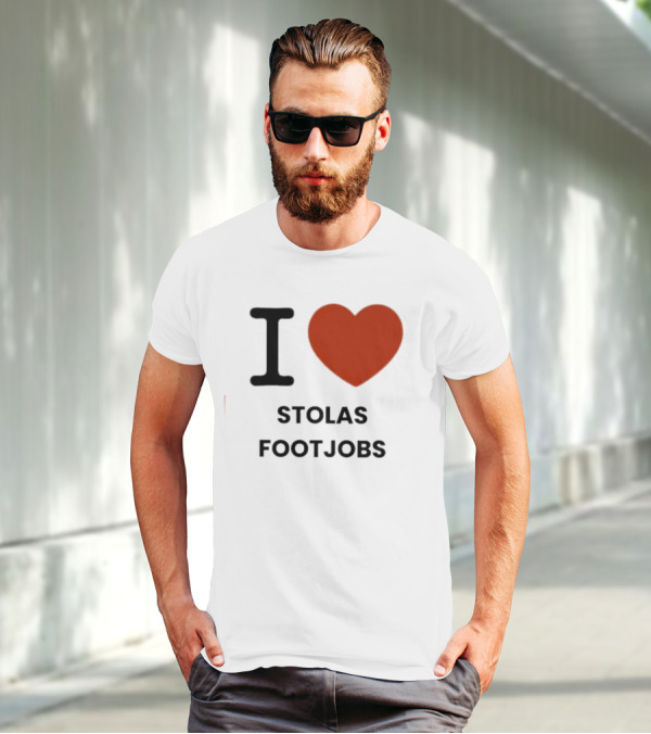 I Love Stolas Footjobs T-Shirt
