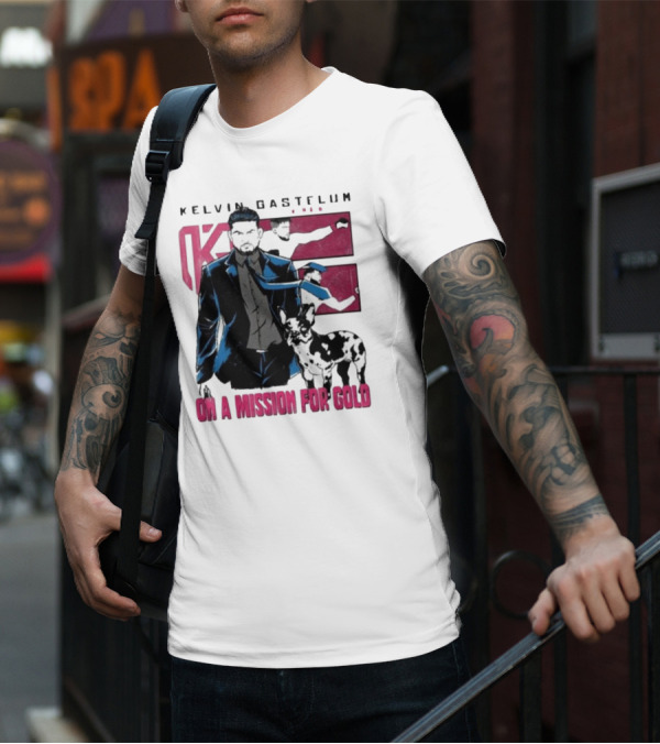 Kelvin Gastelum Wick On A Mission For Gold T-Shirt