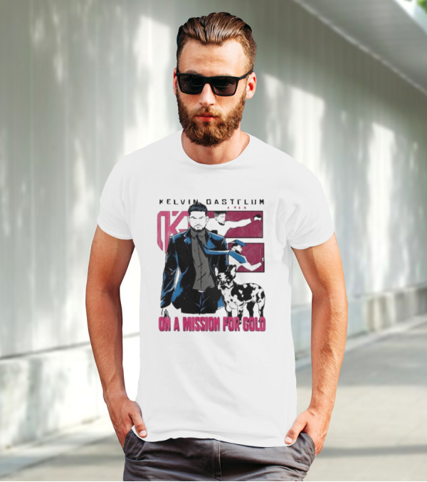 Kelvin Gastelum Wick On A Mission For Gold T-Shirt