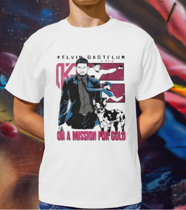 Kelvin Gastelum Wick On A Mission For Gold T-Shirt