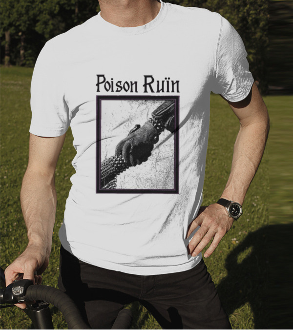 Poison Ruïn Medieval Chainmail Handshake Confrere T-Shirt