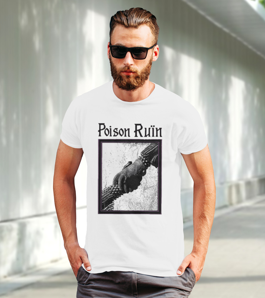 Poison Ruïn Medieval Chainmail Handshake Confrere T-Shirt