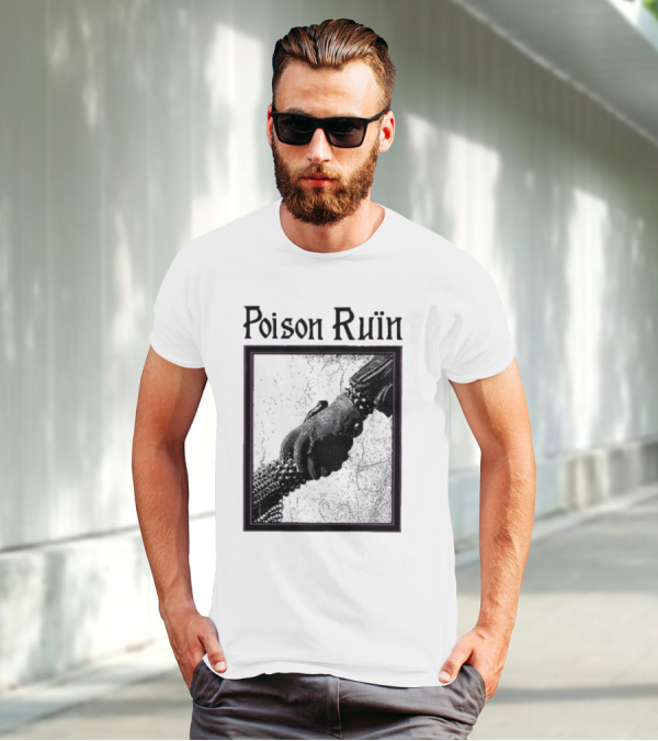 Poison Ruïn Medieval Chainmail Handshake Confrere T-Shirt