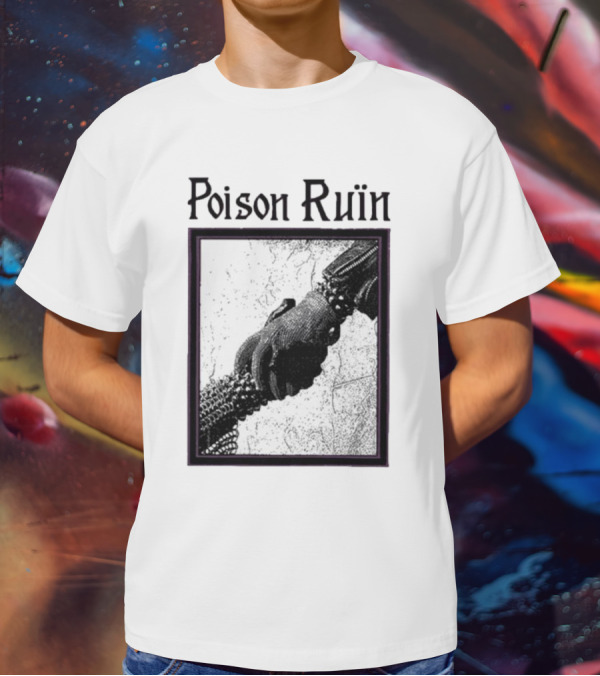 Poison Ruïn Medieval Chainmail Handshake Confrere T-Shirt