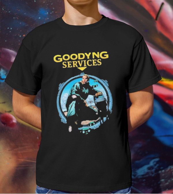 Goodyng Services Rippaverse Comics Character Scene T-Shirt