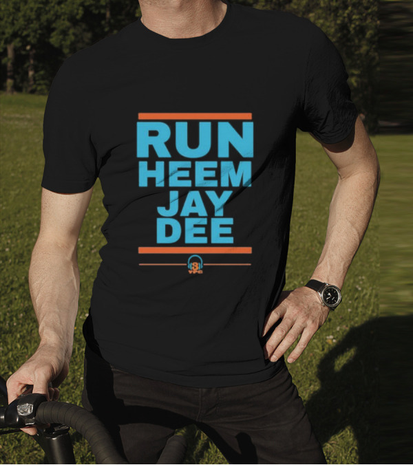 RUN HEEM JAY DEE 83 VPG Miami Dolphins T-Shirt