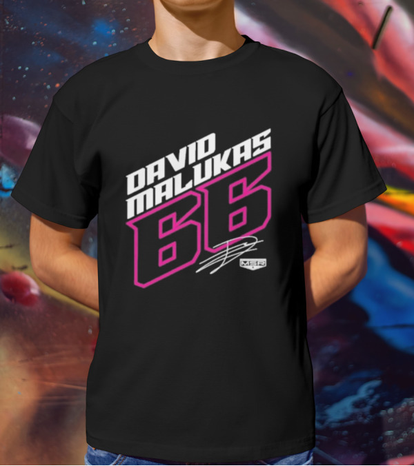 David Malukas 66 MSR Racing Signature T-Shirt