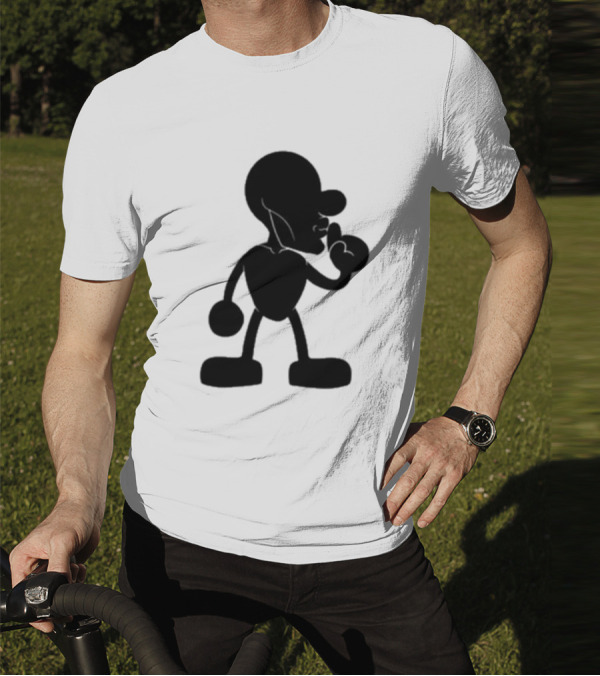 Yeet Team Mr Mew Iconic Silhouette And Dog Collaboration T-Shirt