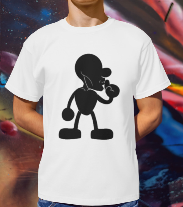 Yeet Team Mr Mew Iconic Silhouette And Dog Collaboration T-Shirt