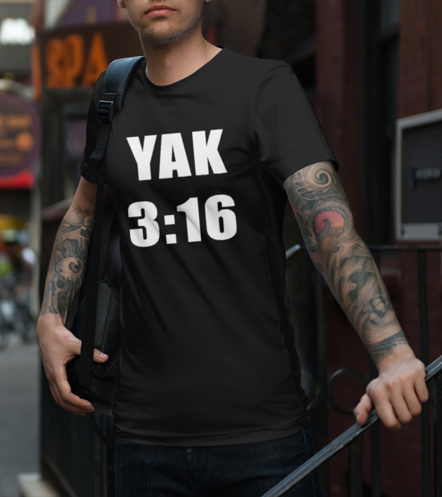 Yak 3:16 Wrestling T-Shirt