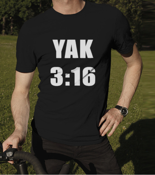 Yak 3:16 Wrestling T-Shirt
