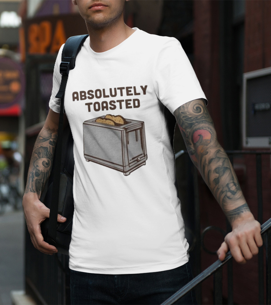 Absolutely Toasted Retro Toaster T-Shirt