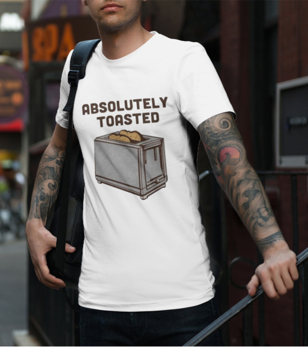 Absolutely Toasted Retro Toaster T-Shirt