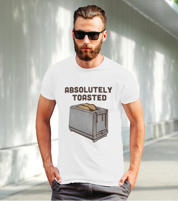 Absolutely Toasted Retro Toaster T-Shirt