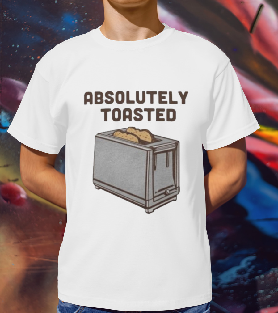Absolutely Toasted Retro Toaster T-Shirt