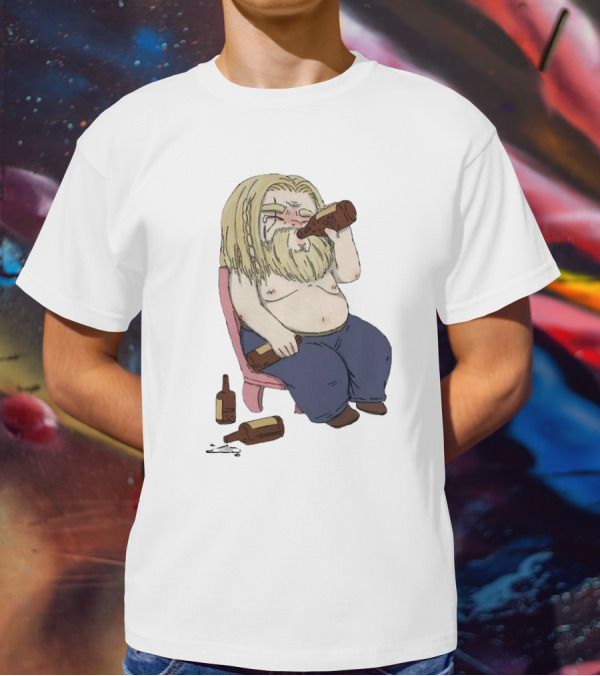 Avengers Endgame Thor Fat Drinking T-Shirt