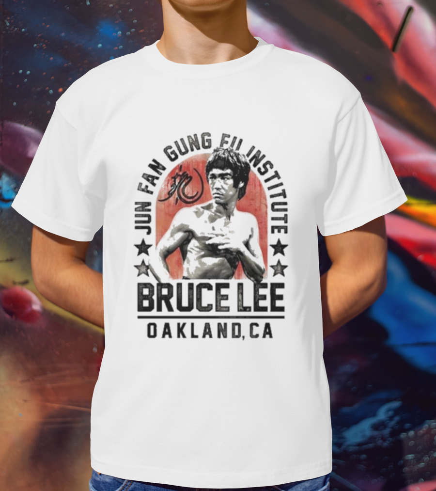 Bruce Lee Jun Fan Gung Fu Institute Oakland CA Martial Arts Legacy T-Shirt
