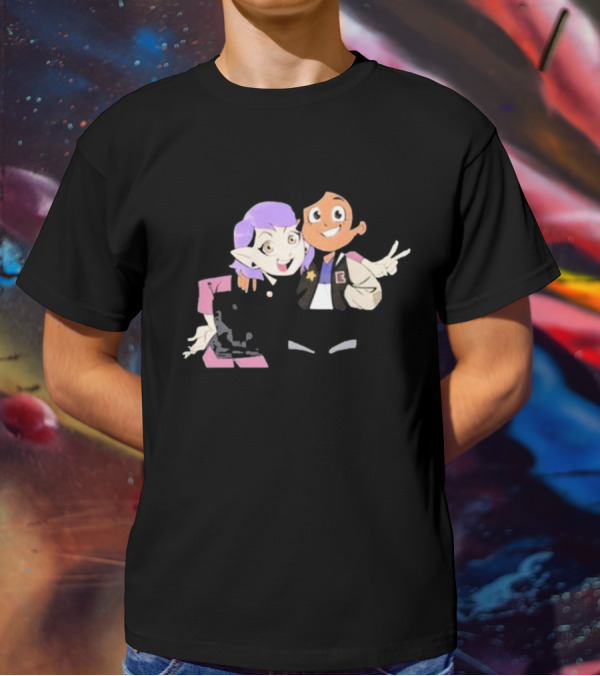 Dana Terrace Lumity The Owl House Luz And Amity Fan T-Shirt