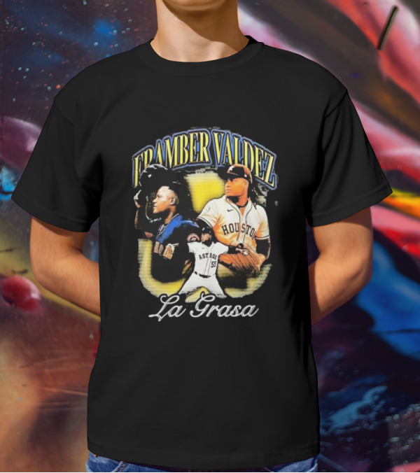 Framber Valdez Houston Astros La Grasa T-Shirt