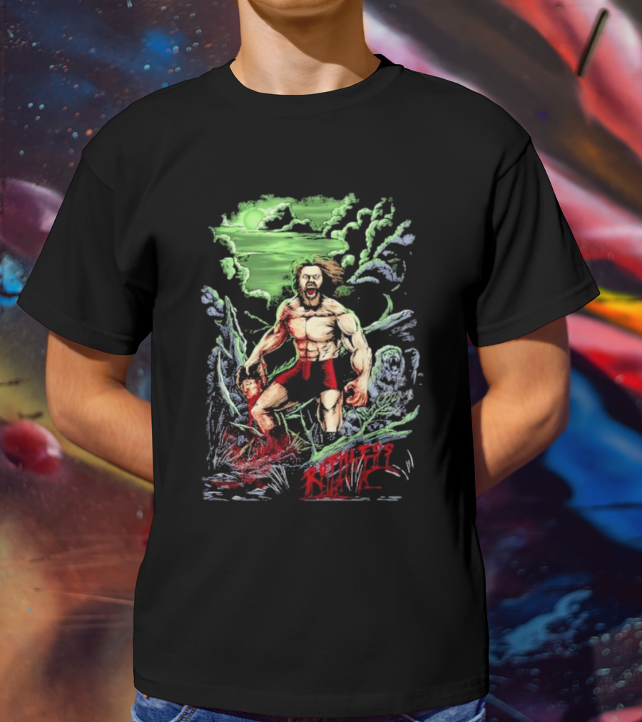 Ruthless Rob Drake Green Wilderness Warrior T-Shirt