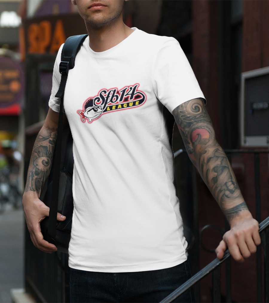 SFB League Wild Fish Cool Cartoon T-Shirt