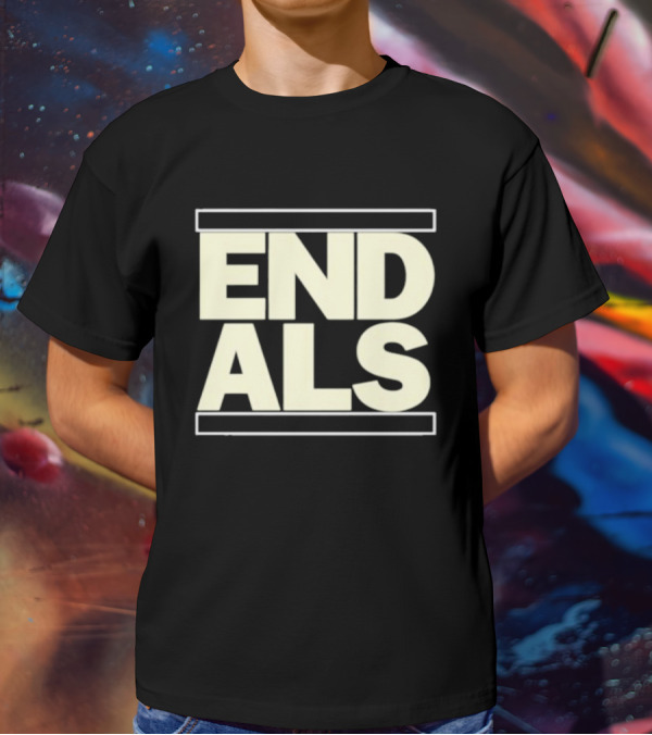 Torey Lovullo Supporting Awareness With End ALS Message T-Shirt